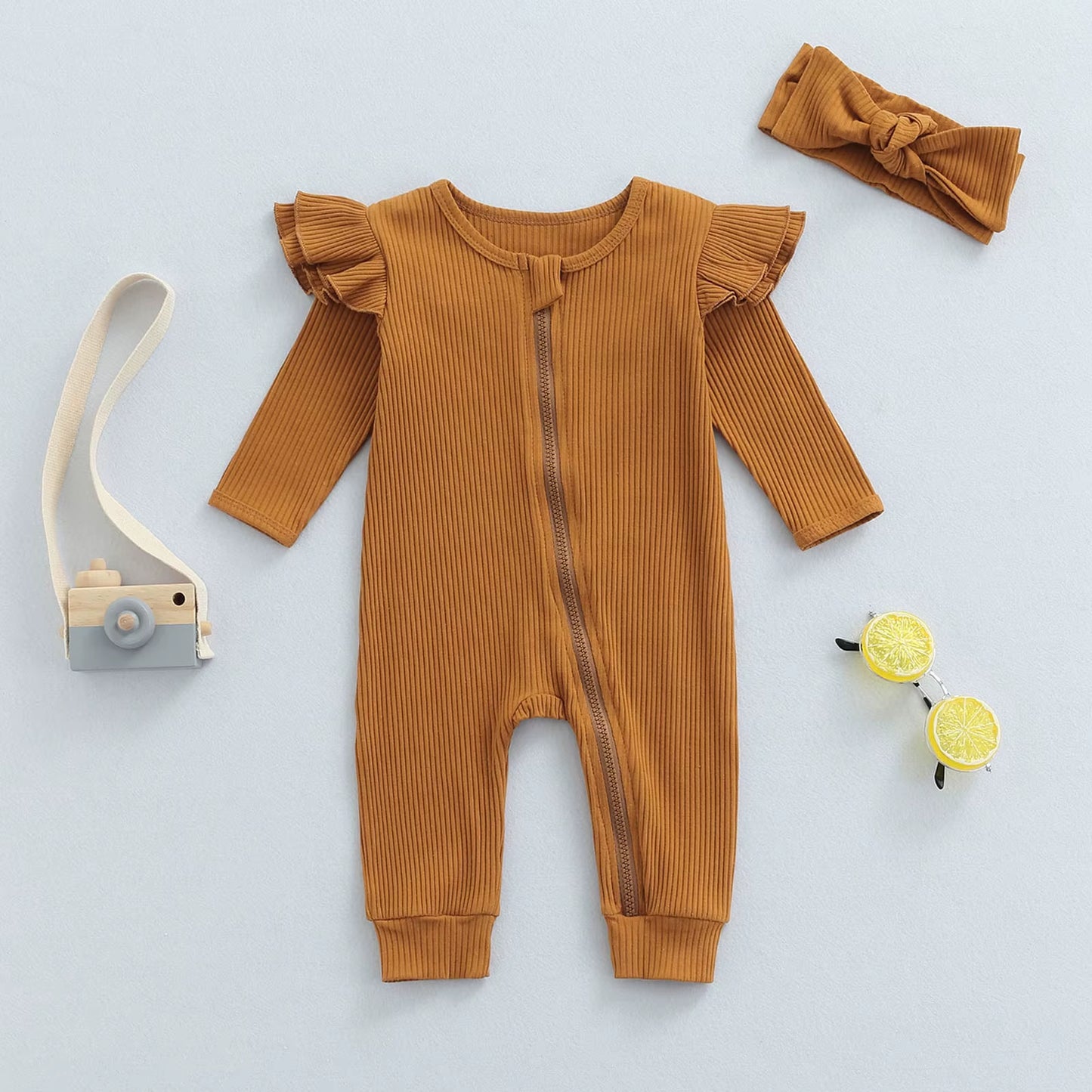 Baby Knit Rompers Baby Boys Jumpsuit Headband Autumn Baby Girls Clothes for Newborn Costumes Kids Overalls Infant Clothing