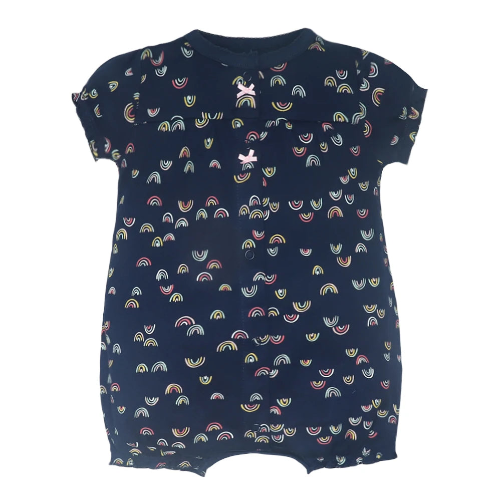 2022 Summer Baby Rompers Baby Girls Clothing 100% Cotton Newborn Baby Boy Clothes Infant Jumpsuits Short Sleeve Kids Clothes