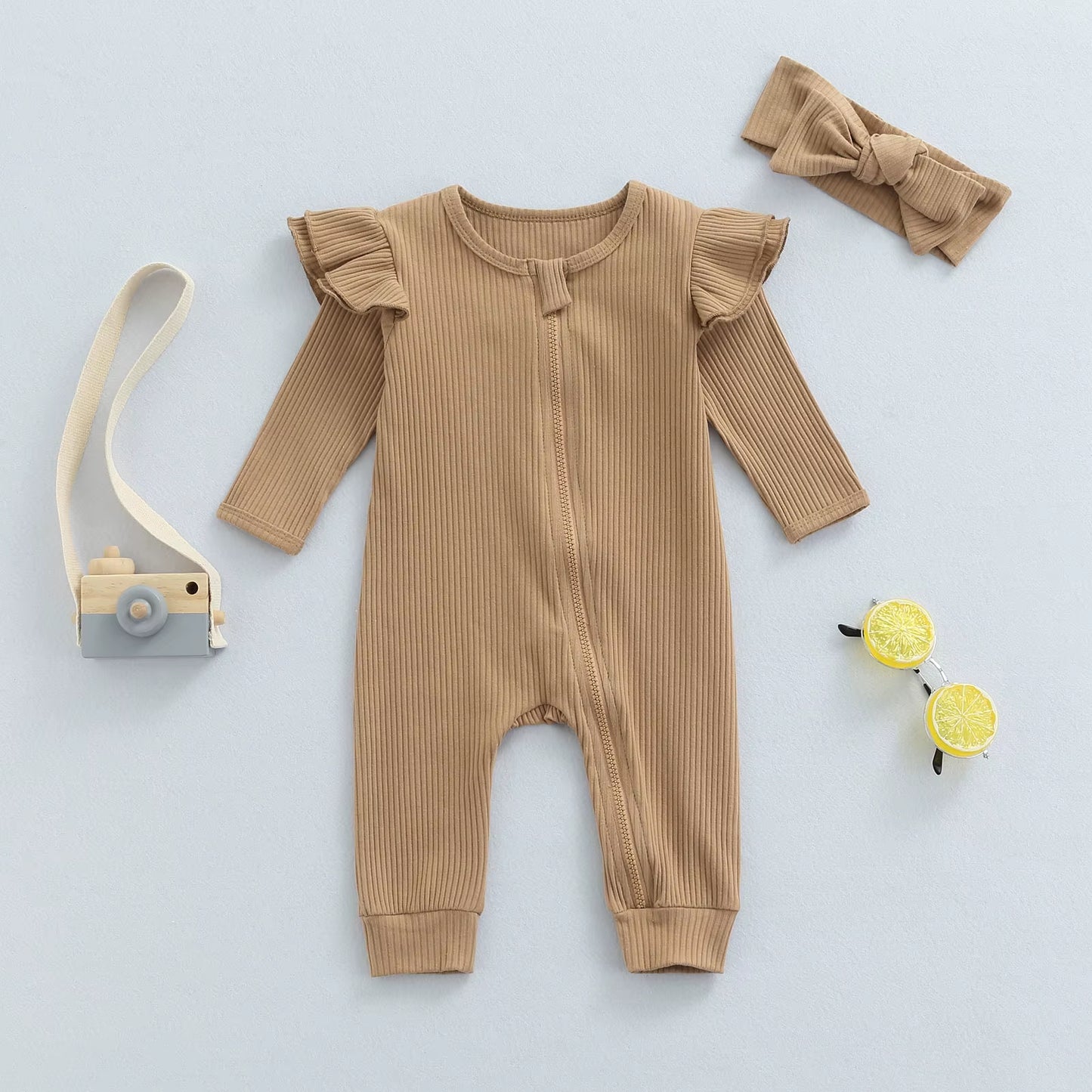 Baby Knit Rompers Baby Boys Jumpsuit Headband Autumn Baby Girls Clothes for Newborn Costumes Kids Overalls Infant Clothing
