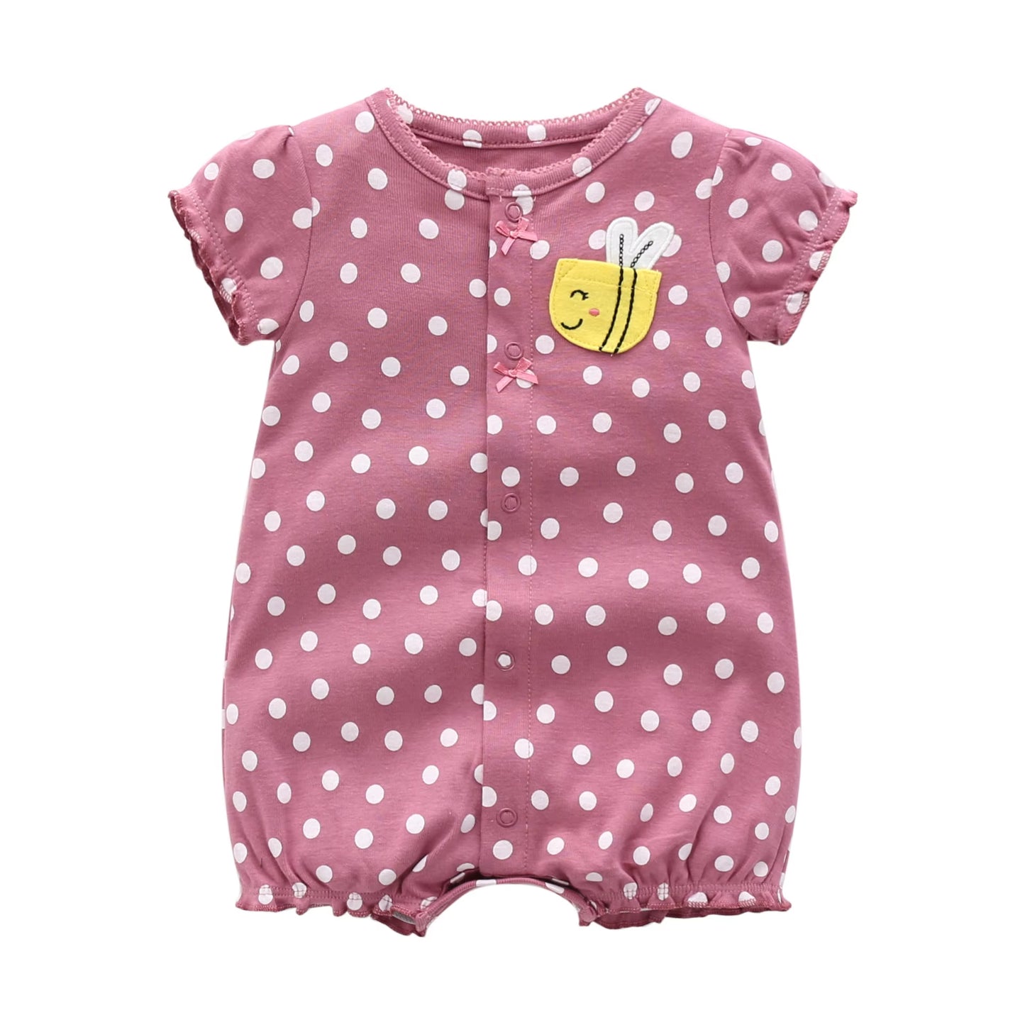 2022 Summer Baby Rompers Baby Girls Clothing 100% Cotton Newborn Baby Boy Clothes Infant Jumpsuits Short Sleeve Kids Clothes
