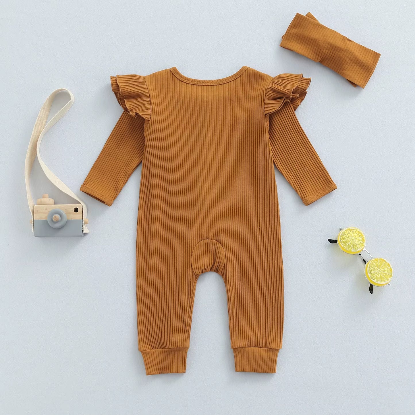 Baby Knit Rompers Baby Boys Jumpsuit Headband Autumn Baby Girls Clothes for Newborn Costumes Kids Overalls Infant Clothing