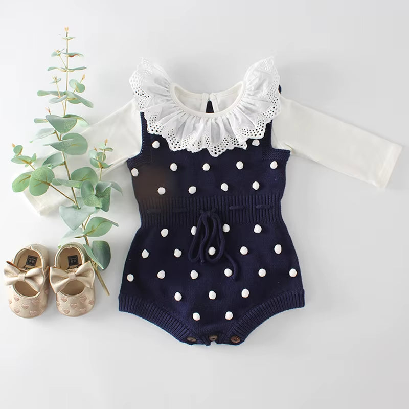 2024 New Baby Boys Girls Rompers Baby Girl Clothing Jumpsuit Infant Clothing Baby Boy Clothes Sleeveless Newborn Knitted Romper