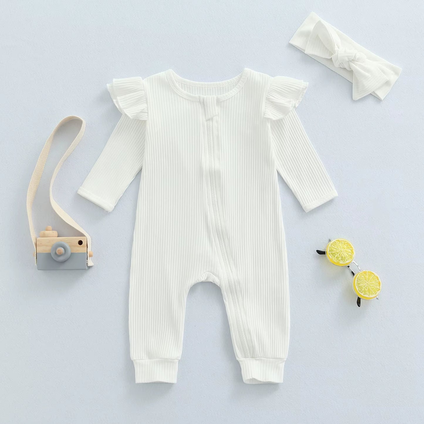 Baby Knit Rompers Baby Boys Jumpsuit Headband Autumn Baby Girls Clothes for Newborn Costumes Kids Overalls Infant Clothing