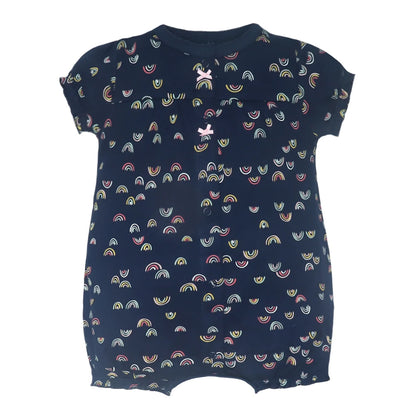2022 Summer Baby Rompers Baby Girls Clothing 100% Cotton Newborn Baby Boy Clothes Infant Jumpsuits Short Sleeve Kids Clothes